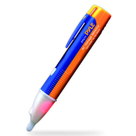 Pyle Voltage Detector with LED & Sound Alert, 90-1000V AC
