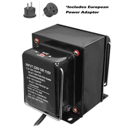 Pyle 2000W Step Up and Step Down Voltage Converter Transformer