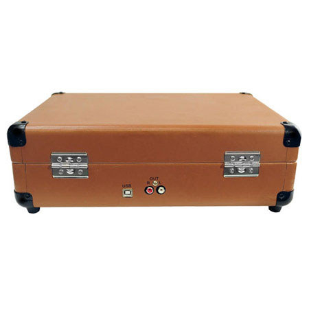 PylePro Retro Belt-Drive Turntable with USB-to-PC Connection