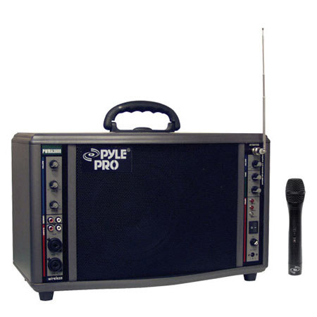 Pyle 200 Watt Wireless Battery Powered PA System