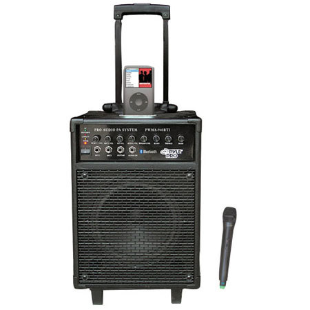 Pyle 600 Watts VHF Wireless Portable PA System