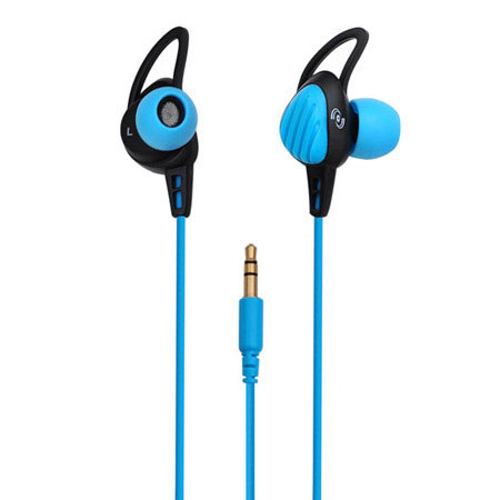 Pyle PWP15 Surf Sound Waterproof Marine Earbuds Headphones for MP3/iPods, Black