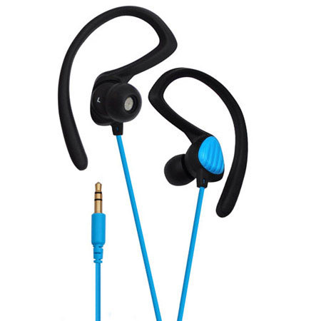 Pyle PWP20 Surf Sound Marine Over Ear Earbuds Headphones for MP3/iPods, Black