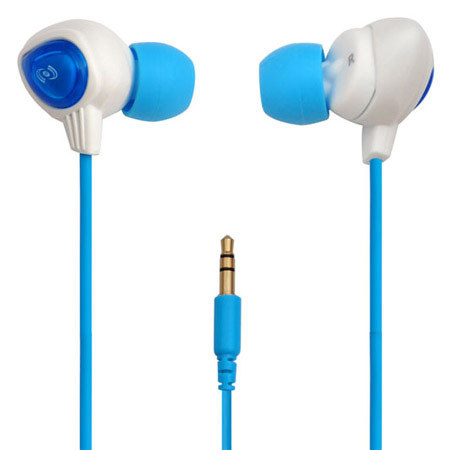 Pyle PWP25 Surf Sound Waterproof Marine Earbuds Headphones for MP3/iPods, White