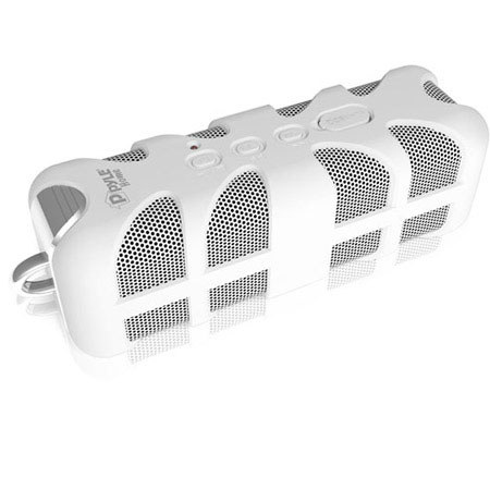 Pyle PWPBT60 Sound Box Bluetooth Marine Grade Wireless Speaker, White