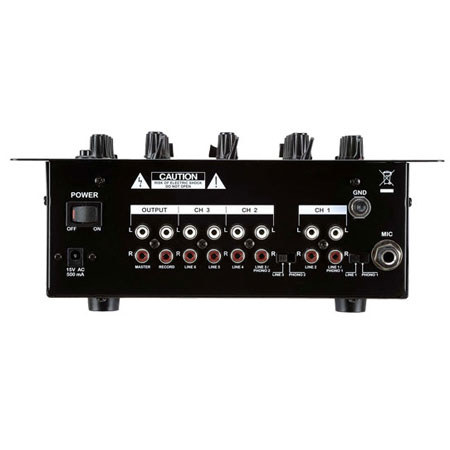 Pyle 10" 3-Channel Professional Mixer