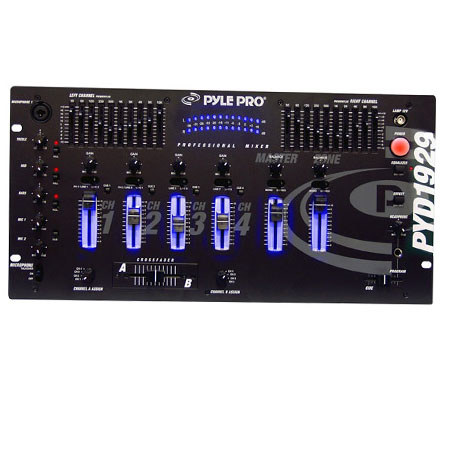 Pyle 4 Channel Professional Mixer With Digital Echo