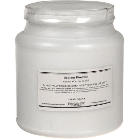 Photographers' Formulary 5lbs Sodium Bisulfate, Anhydrous