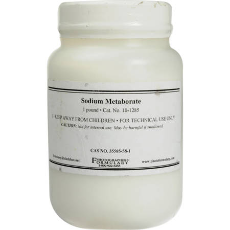 Photographers' Formulary Sodium Metborate (Balanced Alkali) - 1 pound #101285