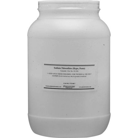 Photographers' Formulary 5lbs Sodium Thiosulfate (Hypo), Penta (Prismatic Rice)