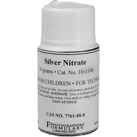 Photographers' Formulary 10g Silver Nitrate , Hazmat