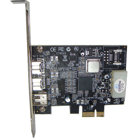 Pyro AV PVC815 Turbo 3 Port 1394b/FW 800 PCIe Card