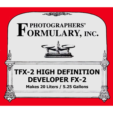 Photographers' Formulary TFX-2 High Definition Developer, Solution A/B (Each 1L)