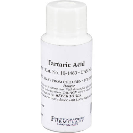 Photographers' Formulary 10g Tartaric Acid