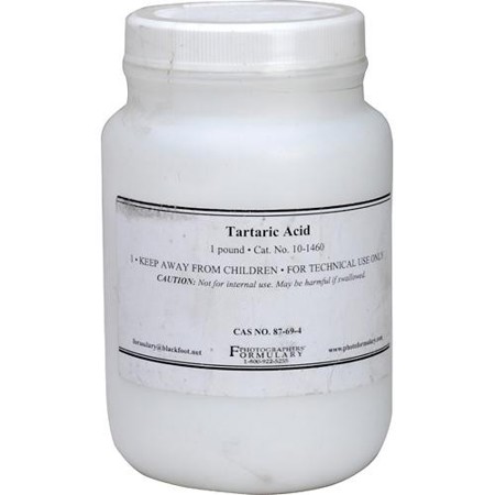 Photographers' Formulary 1 lb Tartaric Acid