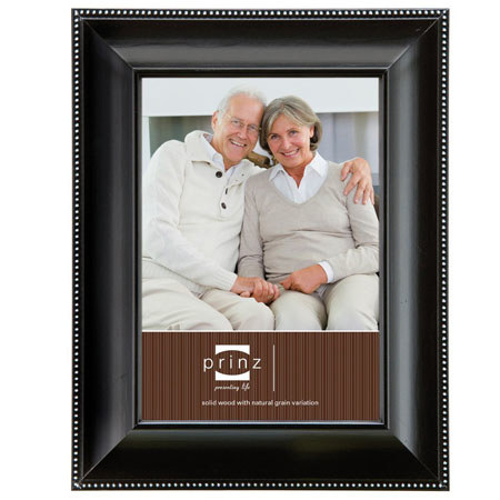 Prinz Mandalay Wood Frame for 8x10in Photo, Black
