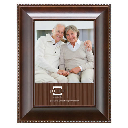 Prinz Mandalay Wood Frame for 8x10in Photo, Dark Walnut