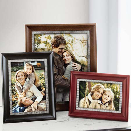 Prinz Montclare Wood Frame for 4x6in Photo, Black