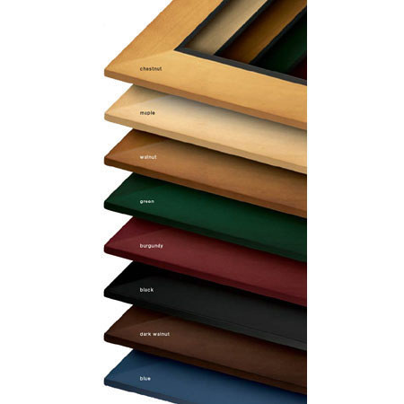 Prinz Dakota Wood Frame for 5x7in Photo, Burgundy