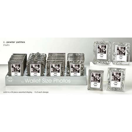 Prinz Pewter Petities Metal Frame for 2.5x3.5in Photo