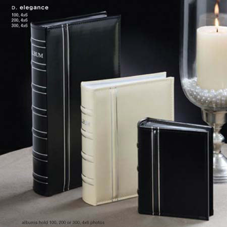 Prinz Elegance Library Bound Album, 100 4x6in Photo