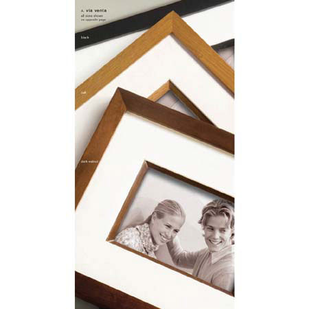 Prinz Via Venta Wood Frame, for 5x7in Photograph, Oak