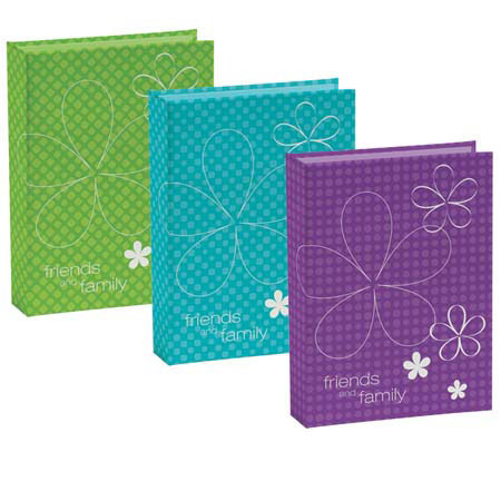 Prinz Peppy Petals Library Bound Album Hold 40 Photos
