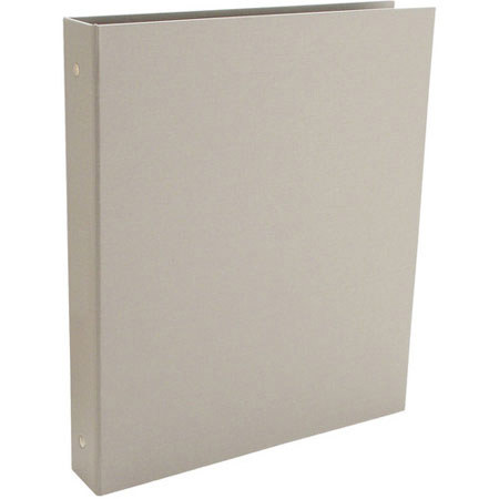 Pina Zangaro Bex 1" 3-Ring Binder, No Cardholder, Gray, 11x8.5" Format