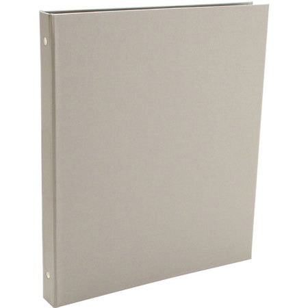 Pina Zangaro Bex 1" 3-Ring Binder, No Cardholder, Gray, 11x8.5" Format