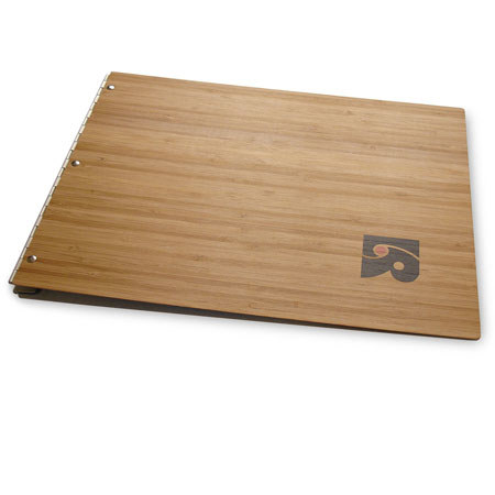 Pina Zangaro Bamboo 8.3x11.7in Presentation Book, Amber