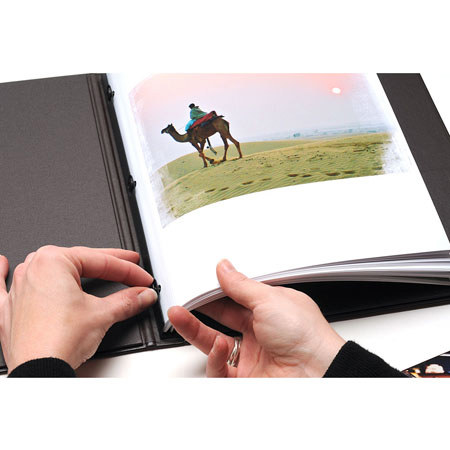 Pina Zangaro Bryant 11x8.5in Presentation Book Chestnut