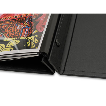 Pina Zangaro Bex 14 x 11 inch Presentation Book, Black