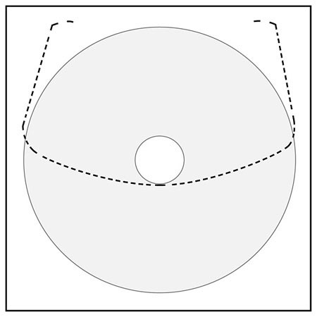 Pina Zangaro 5inx5in CD Pockets - Package of 25 Pieces