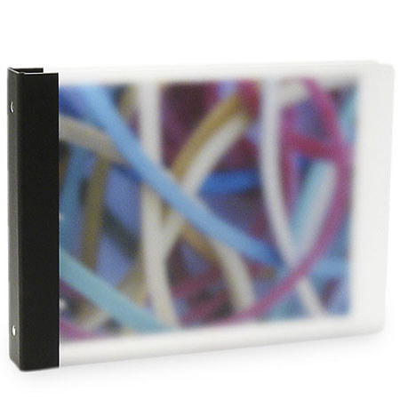 Pina Zangaro Frost 3 Ring Binder, Landscape, 1"8.5X11