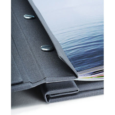 Pina Zangaro Potrero Presentation Book, 11x17", Slate