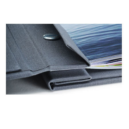 Pina Zangaro Potrero Presentation Book, 11x8.5", Slate