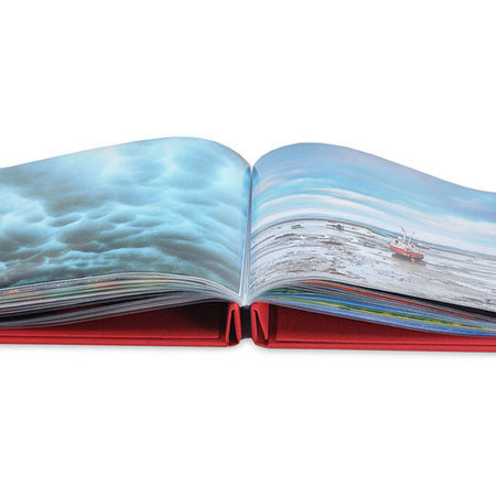 Pina Zangaro Potrero Presentation Book, 8.5x11", Cherry