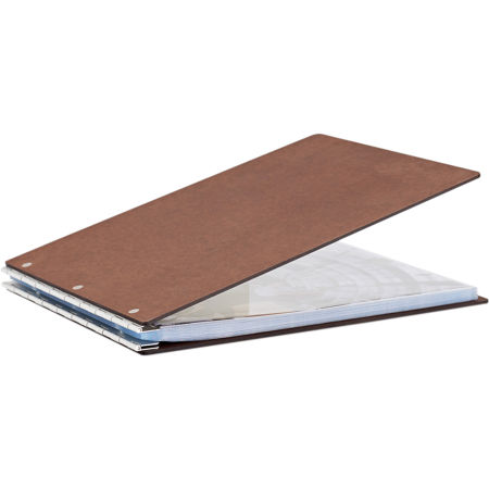 Pina Zangaro Tera 8.5x11" Landscape Screwpost Binder, Aluminum