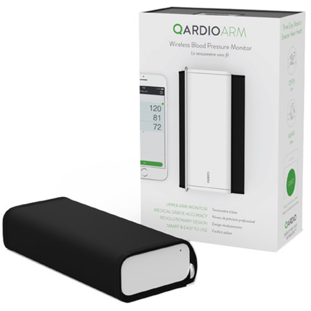 Qardio Arm Wireless Blood Pressure Monitor, White
