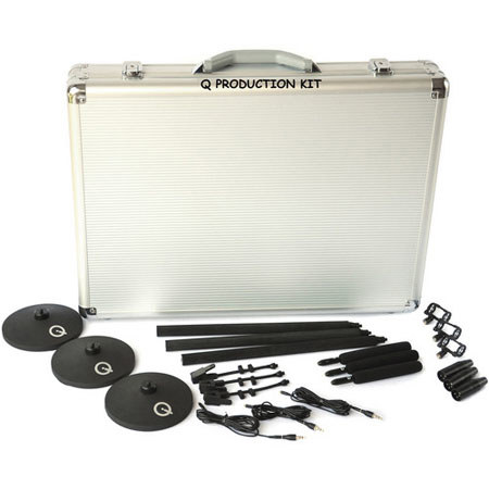 Que Audio The Production Kit, Includes 3 Mini Shotgun Microphones, Shockmounts