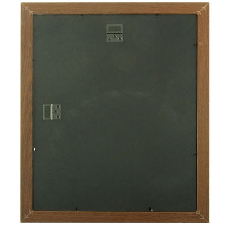 Quadro Designs 301 Flat Basic Series Wood Frame, Holds 14x17" to 11x14", Brown