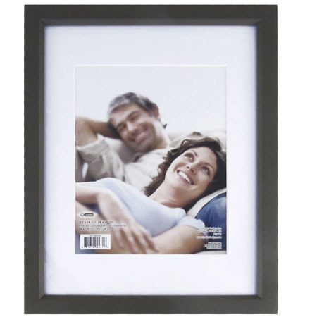 Quadro Designs Dove Grey Series Matted Frame 11x14