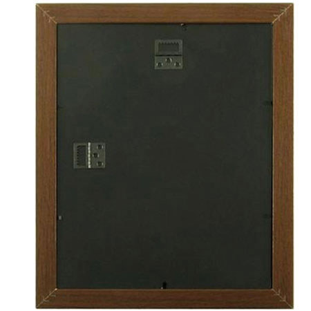 Quadro Designs 301 Flat Basic Series Wood Frame, 10x13"-8x10" Photos, Brown