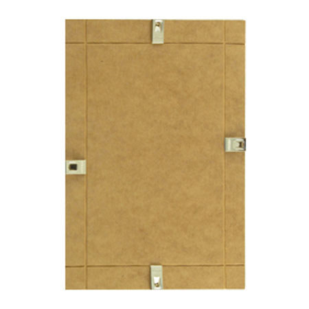 Quadro Designs Clip Frame, Holds 4x6" Photos, Glass, 2 Pack