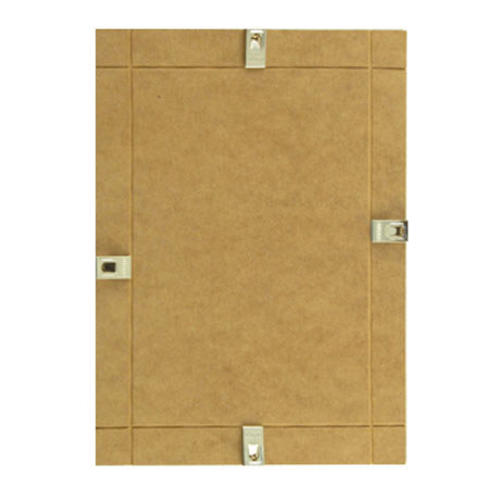 Quadro Designs Clip Frame, Holds 5x7" Photos, Glass, 2 Pack