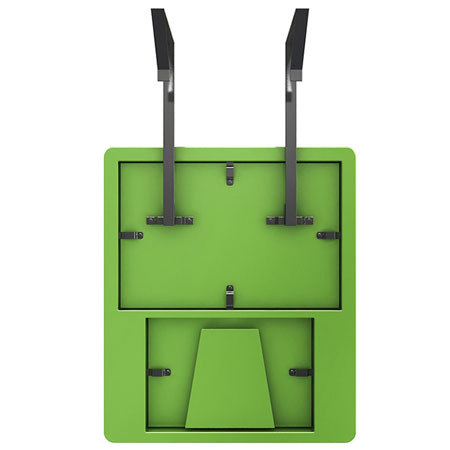 Quadro Designs Avail Whiteboard Frame, Holds 1-4x6 Photo, Table Top or Hang From a Cubicle Wall, Color: Green.