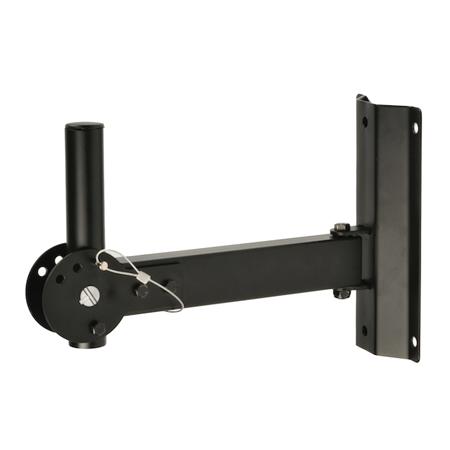 Quik Lok QL-950 Adjustable Speaker Wall Mount, Black, Pair