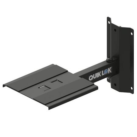 Quik Lok QL-958 Speaker Wall Mount, Black