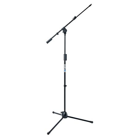 Quik Lok A304BKAM Microlite Tripod Microphone Stand with Telescopic Boom