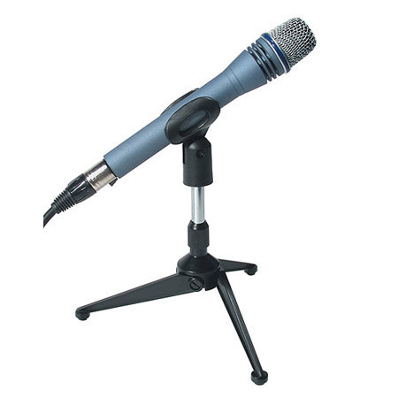 Quik Lok Desktop Microphone Stand with Tripod Base